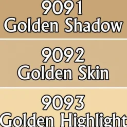 Tabletop Miniatures>Reaper Miniatures Golden Skintones #09731 Master Series Triads 3 Pack .5oz Paint - Your Source for Gaming Essentials