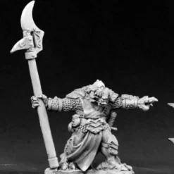 Tabletop Miniatures>Reaper Miniatures Gulark, Reptus Warlord #03442 Dark Heaven Unpainted Metal - Your Source for Gaming Essentials