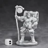 Tabletop Miniatures>Reaper Miniatures Half Orc Merchant #77458 Bones Unpainted Plastic Figure Mini - Your Source for Gaming Essentials