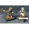 Tabletop Miniatures>Reaper Miniatures Halfling Farmers 2 #03729 Dark Heaven Legends Unpainted Figure - Your Source for Gaming Essentials