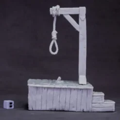 Tabletop Miniatures>Reaper Miniatures Hangman's Gibbet #77619 Bones Unpainted Plastic Mini Figure - Your Source for Gaming Essentials