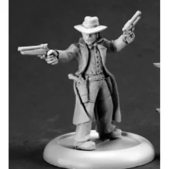 Tabletop Miniatures>Reaper Miniatures Hank Callahan, Gunslinger #50251 Chronoscope Unpainted Metal - Your Source for Gaming Essentials