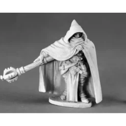 Tabletop Miniatures>Reaper Miniatures Hanseth Dimguard, Cleric #03469 Dark Heaven Unpainted Metal - Your Source for Gaming Essentials