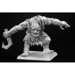 Tabletop Miniatures>Reaper Miniatures Hook Mountain Ogre #1 #60008 Pathfinder Miniatures Unpainted - Your Source for Gaming Essentials