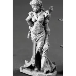 Tabletop Miniatures>Reaper Miniatures Hyrekia, Dragonthrall Mage #03648 Dark Heaven Unpainted Metal - Your Source for Gaming Essentials