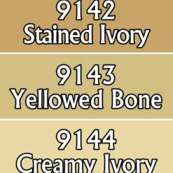 Tabletop Miniatures>Reaper Miniatures Ivory Bone Triad #09748 Master Series Triads 3 Pack .5oz Paint - Your Source for Gaming Essentials