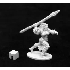 Tabletop Miniatures>Reaper Miniatures Jade Fire Spearmaiden #03937 Dark Heaven Unpainted Metal Mini - Your Source for Gaming Essentials