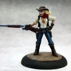 Tabletop Miniatures>Reaper Miniatures Janey Blankenship, Cowgirl #50282 Chronoscope Unpainted Figure - Your Source for Gaming Essentials