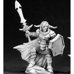 Tabletop Miniatures>Reaper Miniatures Kalrix, Male Warrior #03307 Dark Heaven Unpainted Metal - Your Source for Gaming Essentials