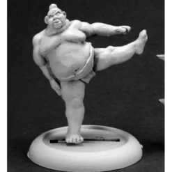 Tabletop Miniatures>Reaper Miniatures Kawa, Sumo Wrestler #50261 Chronoscope D&D RPG Mini Figure - Your Source for Gaming Essentials