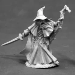 Tabletop Miniatures>Reaper Miniatures Kenrik Thistlemoor, Wizard #03837 Dark Heaven Unpainted Metal - Your Source for Gaming Essentials