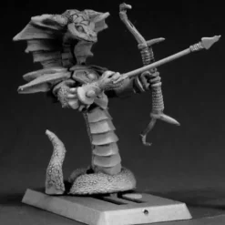 Tabletop Miniatures>Reaper Miniatures Klahan, Venomspitter #14480 Reptus Unpainted RPG Mini Figure - Your Source for Gaming Essentials