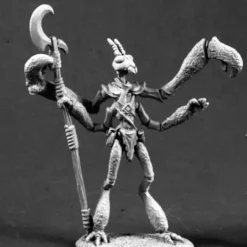 Tabletop Miniatures>Reaper Miniatures Klichik, Mantis Warrior #03552 Dark Heaven Unpainted Metal - Your Source for Gaming Essentials