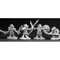 Tabletop Miniatures>Reaper Miniatures Kobolds (4 Pieces) #03064 Dark Heaven Legends Unpainted Metal - Your Source for Gaming Essentials