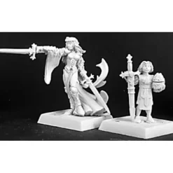Tabletop Miniatures>Reaper Miniatures Kristianna, Crusaders Warlord #14212 Crusaders Unpainted Mini - Your Source for Gaming Essentials