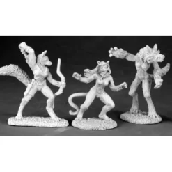 Tabletop Miniatures>Reaper Miniatures Lady Lycanthropes #03495 Dark Heaven Unpainted Metal - Your Source for Gaming Essentials