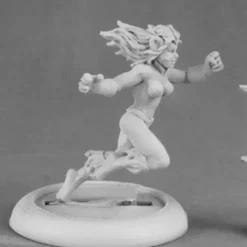 Reaper Miniatures Lady Tiger, Super Villain #50169 Chronoscope RPG Mini Figure - Your Source for Gaming Essentials Fashion