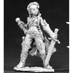 Tabletop Miniatures>Reaper Miniatures Lanura Windsong, Elf Wizard 03415 Dark Heaven Unpainted Metal - Your Source for Gaming Essentials