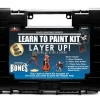 Reaper Miniatures Learn To Paint Kit 08907 Layer Up: Blending, Glazing, & Lining - Your Source for Gaming Essentials New