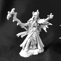 Tabletop Miniatures>Reaper Miniatures Lich #03748 Dark Heaven Legends Unpainted RPG D&D Mini Figure - Your Source for Gaming Essentials