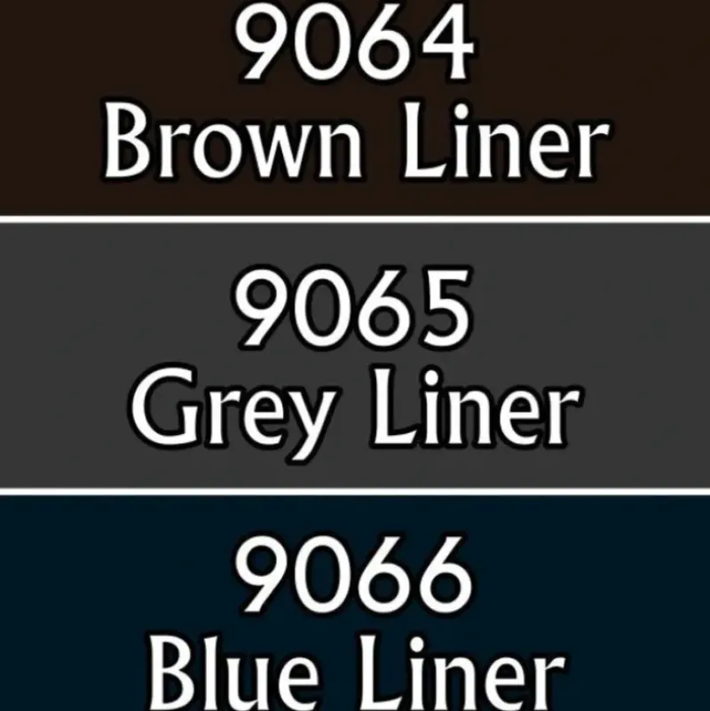 Reaper Miniatures Liners #09722 Master Series Triads 3 Pack .5oz Paint - Your Source for Gaming Essentials Outlet