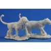 Tabletop Miniatures>Reaper Miniatures Lions(2) #77341 Bones Unpainted Plastic D&D RPG Mini Figure - Your Source for Gaming Essentials