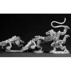 Tabletop Miniatures>Reaper Miniatures Lizard Hunting Pack (3 Pcs) 02331 Dark Heaven Unpainted Metal - Your Source for Gaming Essentials