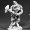 Tabletop Miniatures>Reaper Miniatures Lizardman Tyrant #02404 Dark Heaven Legends Unpainted Metal - Your Source for Gaming Essentials