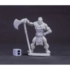 Tabletop Miniatures>Reaper Miniatures Logar the Executioner #77620 Bones Unpainted Plastic Figure - Your Source for Gaming Essentials