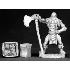 Tabletop Miniatures>Reaper Miniatures Logar the Executioner #02547 Dark Heaven Unpainted Metal - Your Source for Gaming Essentials