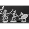 Tabletop Miniatures>Reaper Miniatures Malapango Savages (3 Pcs) #03145 Dark Heaven Unpainted Metal - Your Source for Gaming Essentials
