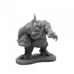 Tabletop Miniatures>Reaper Miniatures Marsh Troll #44119 Bones Black Unpainted Plastic Figure - Your Source for Gaming Essentials