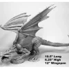 Tabletop Miniatures>Reaper Miniatures Marthrangul, Great Dragon 77542 Bones Unpainted Plastic Figure - Your Source for Gaming Essentials