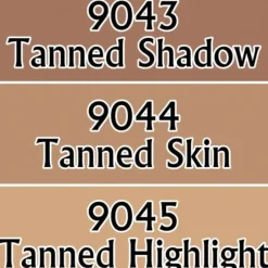 Tabletop Miniatures>Reaper Miniatures Medium Skin Tone #09715 Master Series Triads 3 Pack .5oz Paint - Your Source for Gaming Essentials