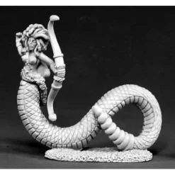 Tabletop Miniatures>Reaper Miniatures Medusa #02354 Dark Heaven Legends Unpainted Metal RPG Figure - Your Source for Gaming Essentials
