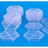 Tabletop Miniatures-Reaper Miniatures 30mm Clear Plastic Hex Bases (20) #72312 CAV Strike Operations - Your Source for Gaming Essentials