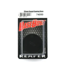 Tabletop Miniatures-Reaper Miniatures 55mm Round Gaming Base (10) #74050 Accessory - Your Source for Gaming Essentials
