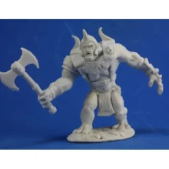 Tabletop Miniatures>Reaper Miniatures Mountain Troll #77333 Bones Unpainted Plastic RPG Mini Figure - Your Source for Gaming Essentials
