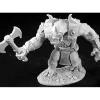 Tabletop Miniatures>Reaper Miniatures Moutain Troll 02877 Dark Heaven Legends Unpainted Metal Figure - Your Source for Gaming Essentials