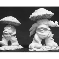 Tabletop Miniatures>Reaper Miniatures Mushroom Men (2 Pieces) #02679 Dark Heaven Unpainted Metal - Your Source for Gaming Essentials