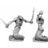 Tabletop Miniatures>Reaper Miniatures Nagendra Leaders (2) #77693 Unpainted Plastic Figures - Your Source for Gaming Essentials