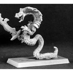 Tabletop Miniatures>Reaper Miniatures Nagendra Venomspitter #14326 Reptus Unpainted RPG Mini Figure - Your Source for Gaming Essentials
