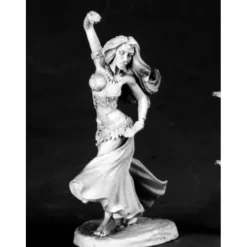 Tabletop Miniatures>Reaper Miniatures Nalani, Dancing Girl #03531 Dark Heaven Unpainted Metal - Your Source for Gaming Essentials
