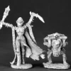 Tabletop Miniatures>Reaper Miniatures Nathrae, Dark Elf Cleric #03110 Dark Heaven Unpainted Metal - Your Source for Gaming Essentials