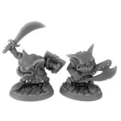 Tabletop Miniatures>Reaper Miniatures Norker Warriors (2) #04034 Unpainted Metal Figures - Your Source for Gaming Essentials