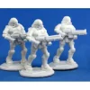 Tabletop Miniatures>Reaper Miniatures Nova Corp: Rifleman (3) #80015 Chronoscope Bones Figure - Your Source for Gaming Essentials