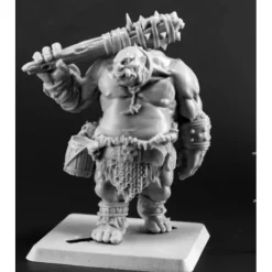 Tabletop Miniatures>Reaper Miniatures Ogre Guard #03712 Dark Heaven Legends Unpainted Metal Figure - Your Source for Gaming Essentials