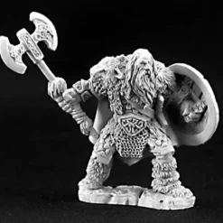 Reaper Miniatures Olaf, Viking Chieftain #03240 Dark Heaven Unpainted Metal - Your Source for Gaming Essentials Outlet