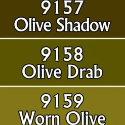 Tabletop Miniatures>Reaper Miniatures Olive Drabs #09753 Master Series Triads 3 Pack .5oz Paint - Your Source for Gaming Essentials