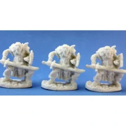Tabletop Miniatures>Reaper Miniatures Orc Swordsman (3) #77019 Bones Plastic D&D RPG Mini Figure - Your Source for Gaming Essentials